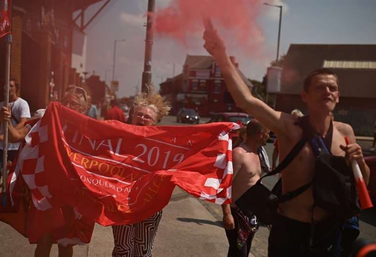 Aficionados del Liverpool | AFP. 