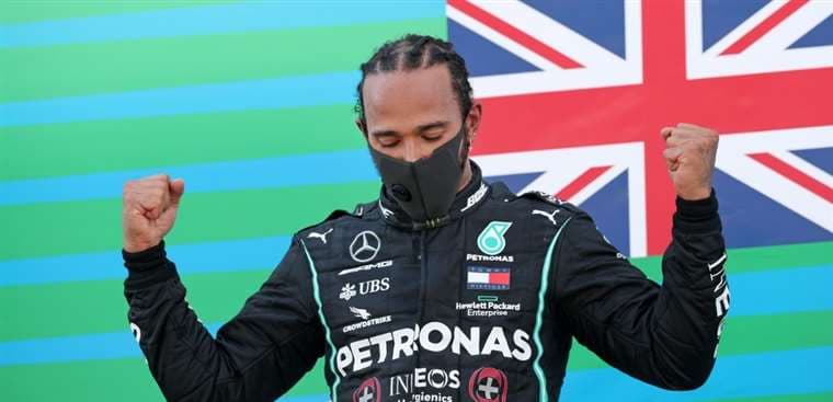 Lewis Hamilton. AFP