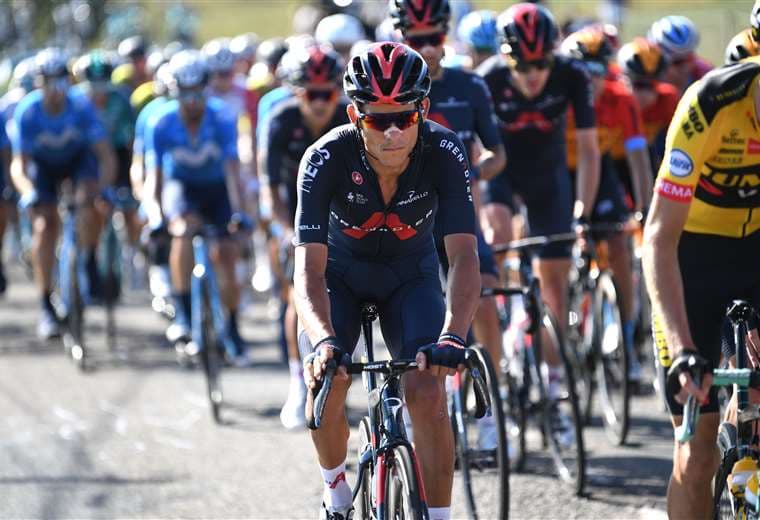 Twitter Team Ineos Grenadiers.