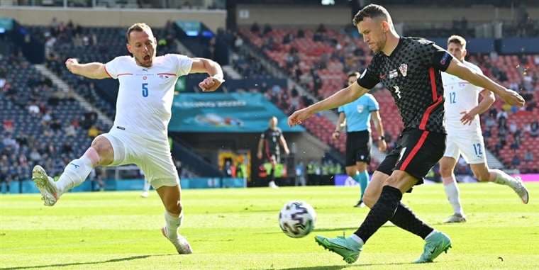 República Checa-Croacia. AFP