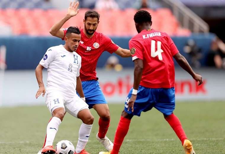 Celso Borges, Keysher Fuller. AFP