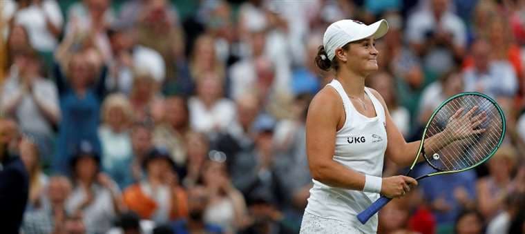 Ashleigh Barty. AFP