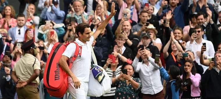 Roger Federer. AFP