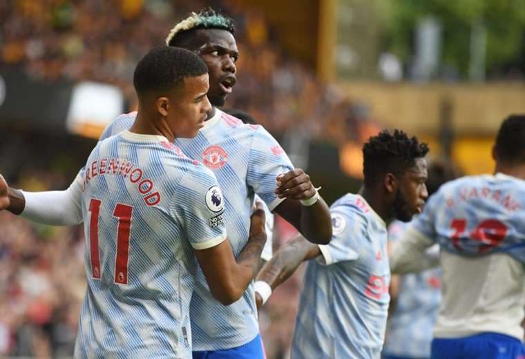 Manchester United. AFP