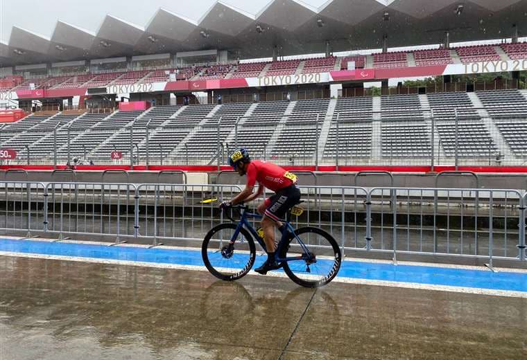 Henry Raabe culminó en la posición 23 del ciclismo de ruta de los Paralímpicos