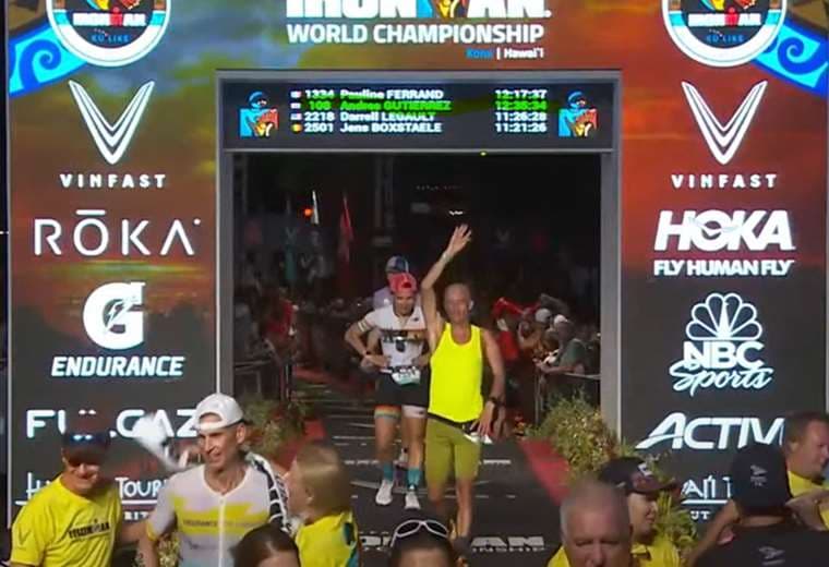 Andrés Gutiérrez tercero en mundial Ironman