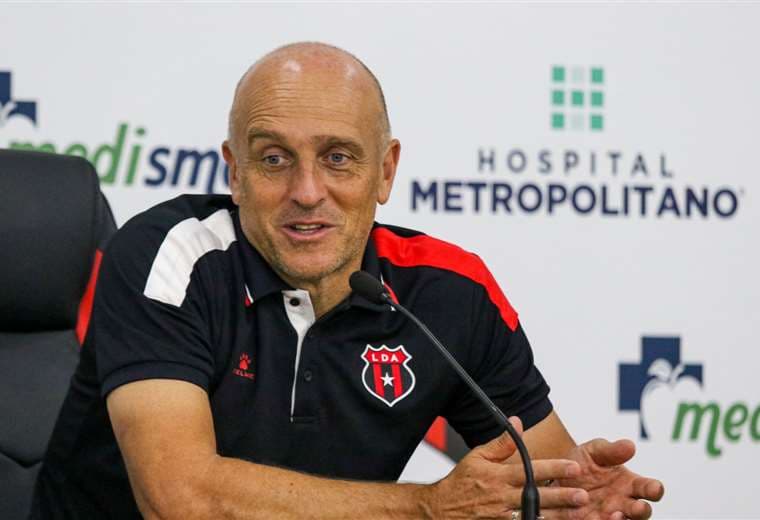 Fabián Coito, prensa de Alajuelense.