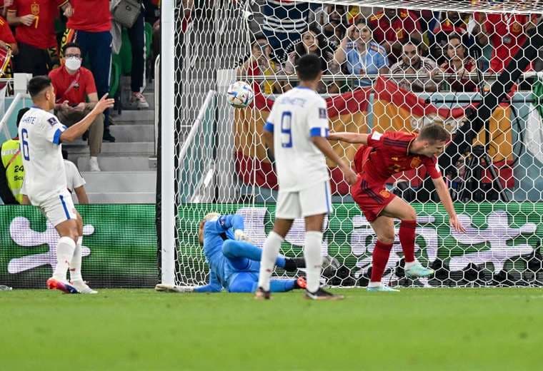 Costa Rica vs. España.