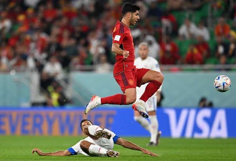 España vs. Costa Rica.