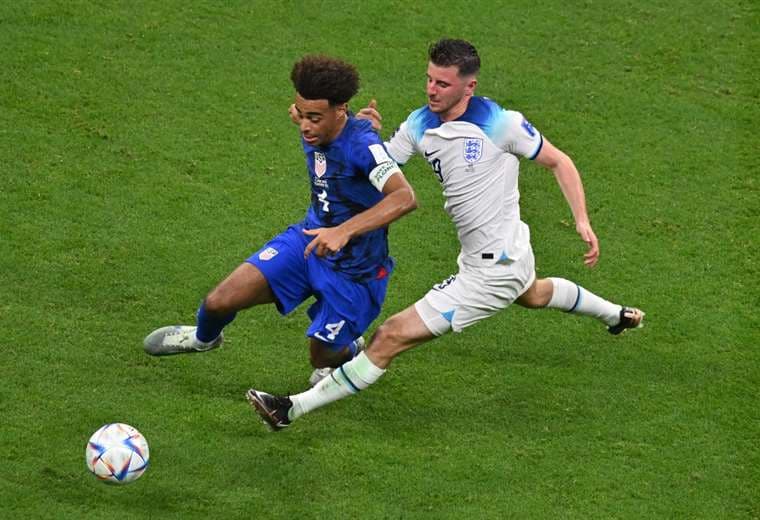 Inglaterra vs. Estados Unidos.