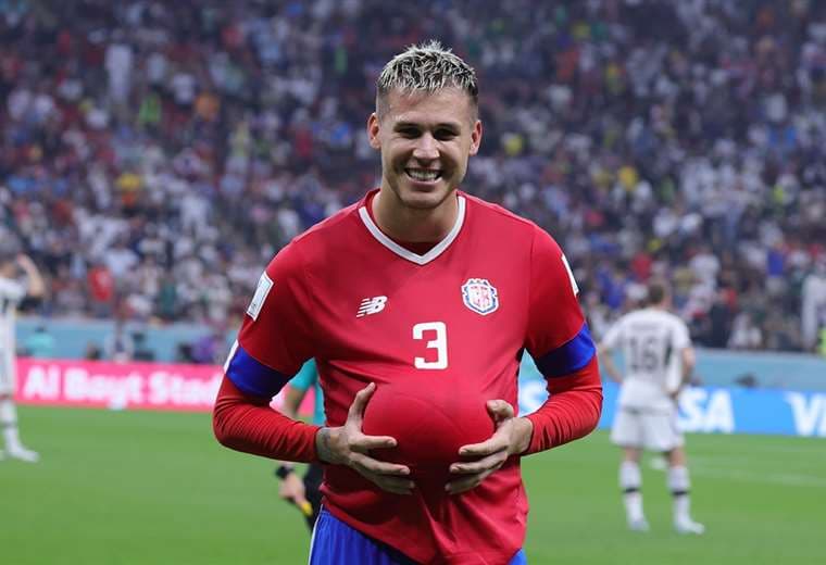 Costa Rica vs Alemania. Foto de archivo