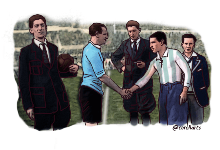 El “reportero” que arbitró la final del Mundial con la maleta lista