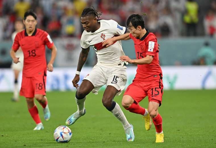 Corea-Portugal. AFP