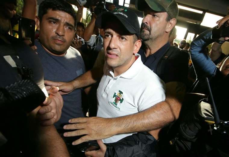 Luis Fernando Camacho. AFP