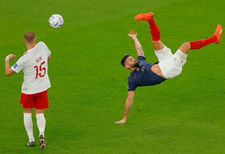 Giroud, Selección de Francia.