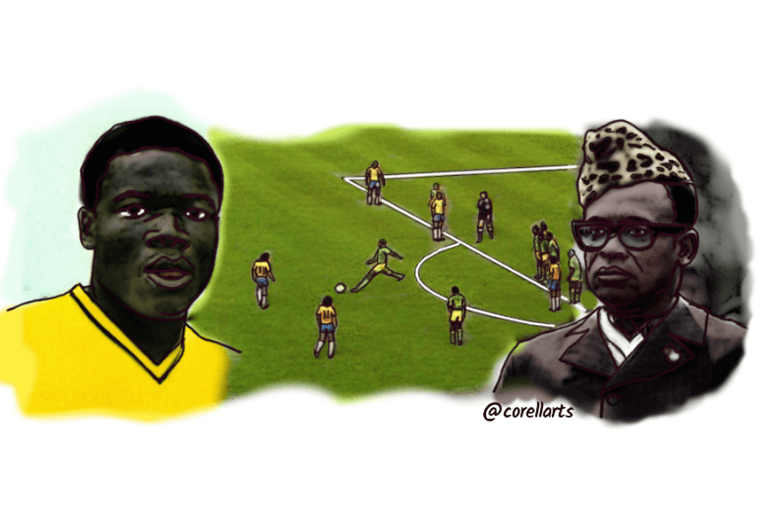 Zaire, mundialistas entre la risa y el terror