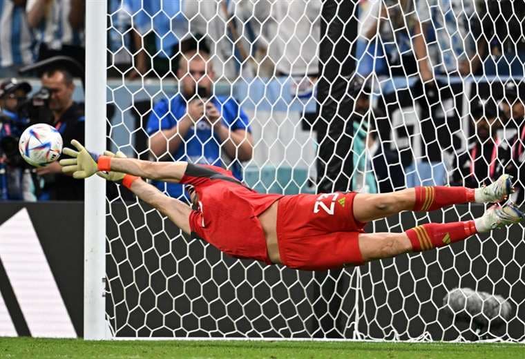 Emiliano Martínez. AFP