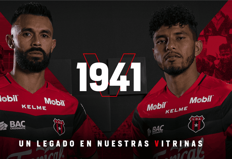 Alajuelense presentó su tercer uniforme. Foto: Prensa Alajuelense