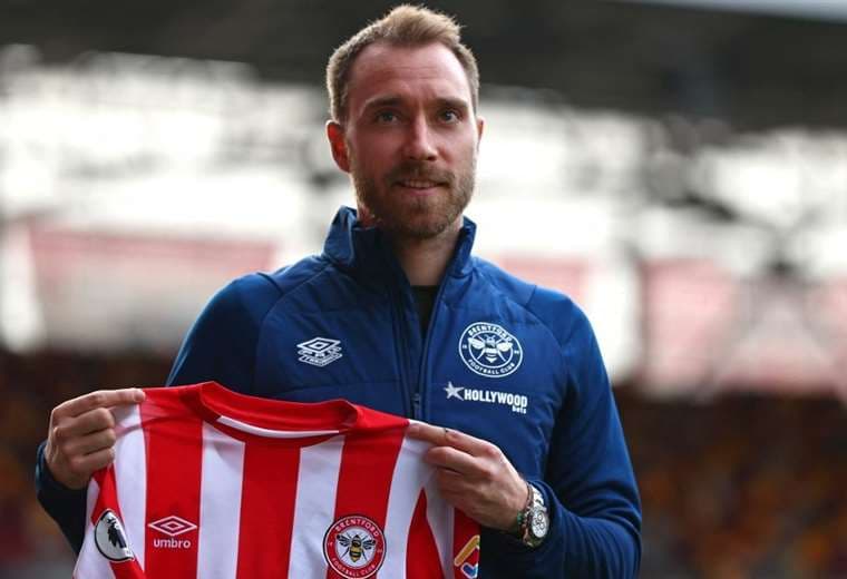 Christian Eriksen. AFP