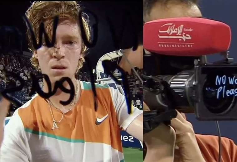 Andrey Rublev, tenista campeón en Dubái.
