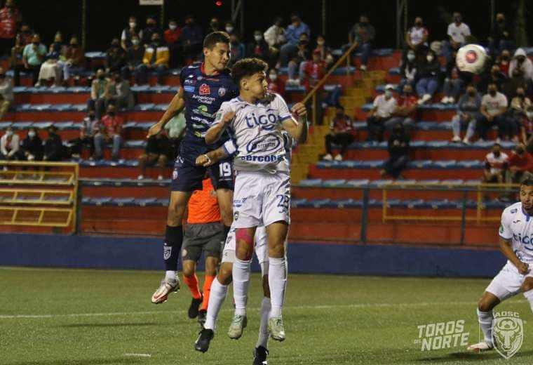 San Carlos y Jicaral empataron en el Carlos Ugalde. Foto: Prensa San Carlos