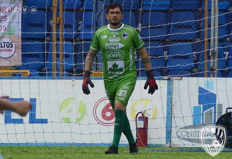 Portero Alfonso Quesada. Foto: Municipal Grecia