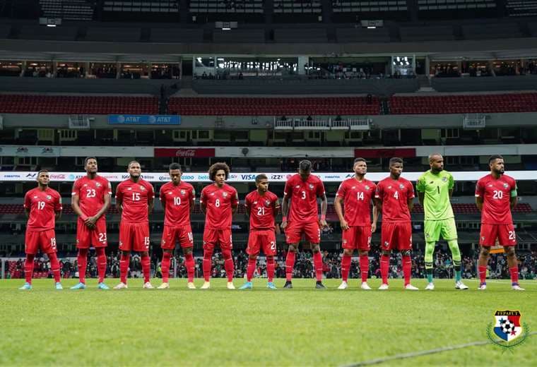 Selección de Panamá enfrentó a México en el Azteca. Foto: Fepafut