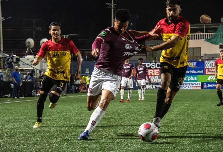 Saprissa y Herediano empataron en el Colleya Fonseca. Foto: Prensa Saprissa