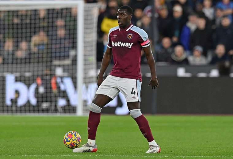 Futbolista Kurt Zouma milita con el West Ham. Foto: AFP