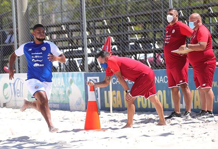 Sele de Fútbol Playa. Foto: Prensa Fedefútbol