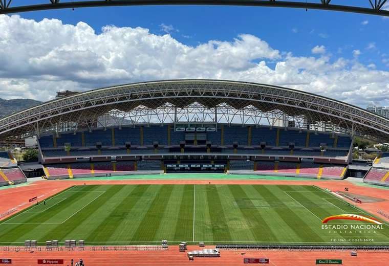Así luce el Estadio Nacional.