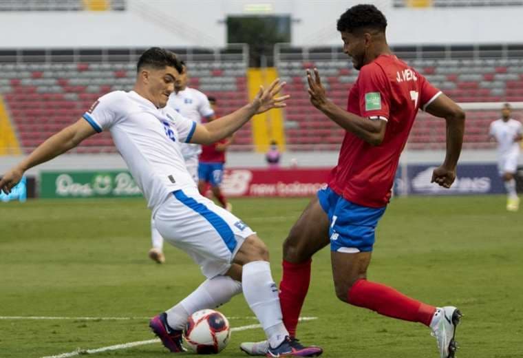 Costa Rica-El Salvador. AFP