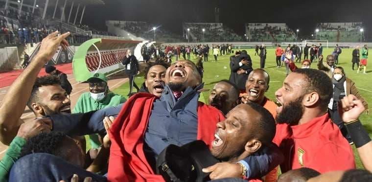 Selección de Camerún. AFP