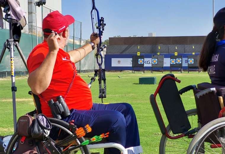 Diego Quesada finalizó octavo en el Mundial de Paratiro con Arco. Foto: Cortesía