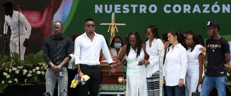 Despedida de Freddy Rincón. AFP