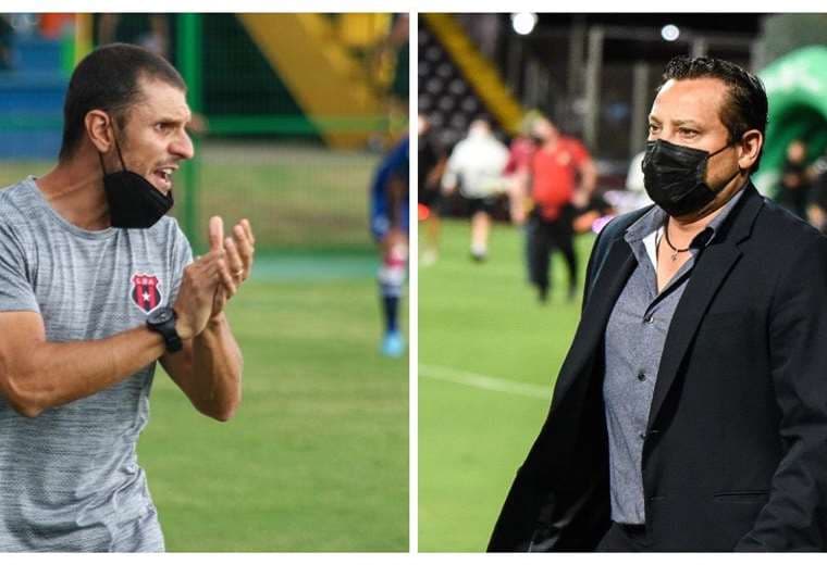 Jeaustin Campos y Albert Rudé.