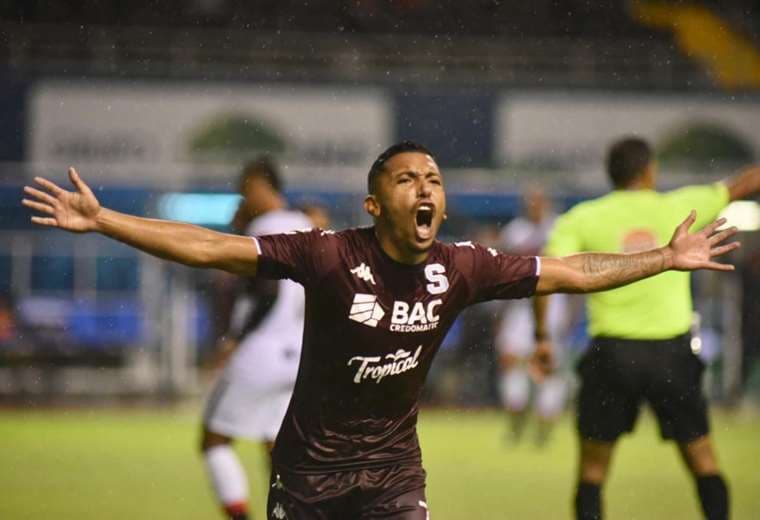 Andy Reyes, delantero de Saprissa.