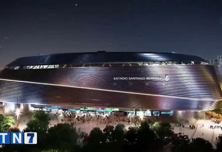 Nuevo estadio Santiago Bernabéu.