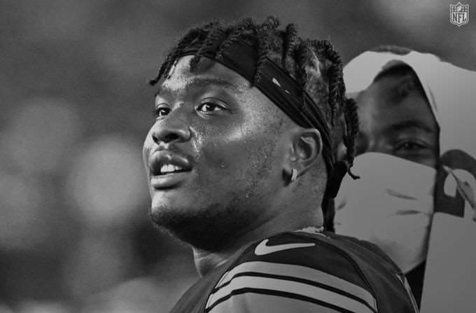 Dwayne Haskins falleció este sábado.