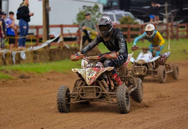 Mario González da sus primeros pasos en el Cuadracross de los Estados Unidos.
