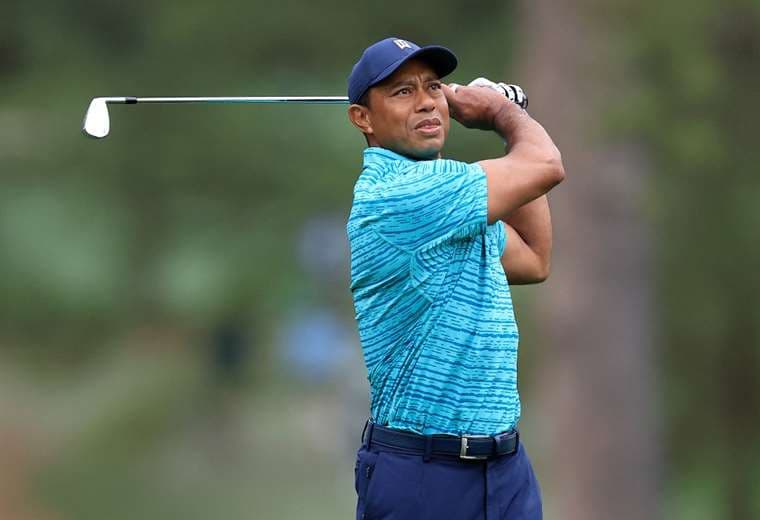 Tiger Woods en el Masters de Augusta.