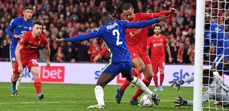 Liverpool-Chelsea. AFP