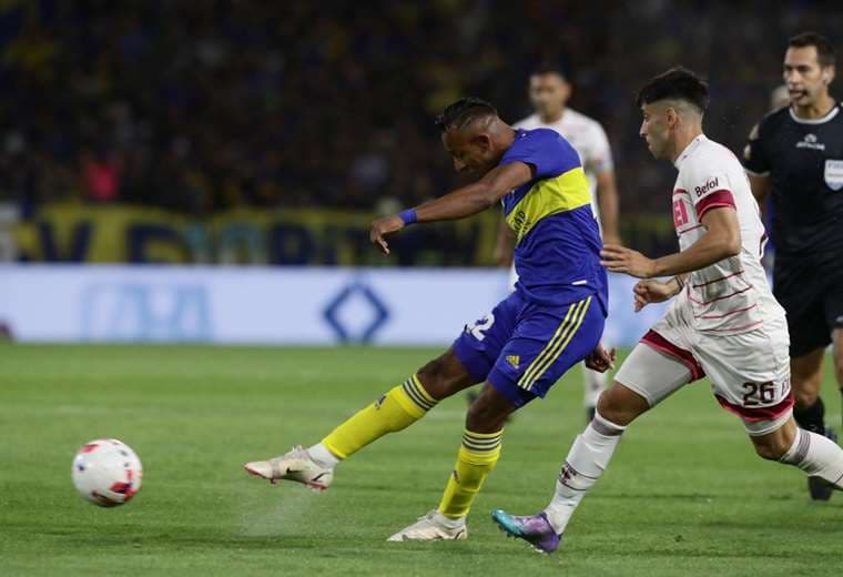 Sebastián Villa, jugador de Boca Juniors.