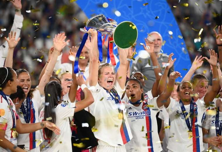 Lyon se coronó campeón de la Champions.