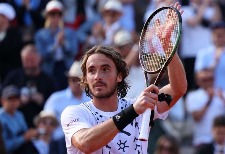 Stefanos Tsitsipas. AFP