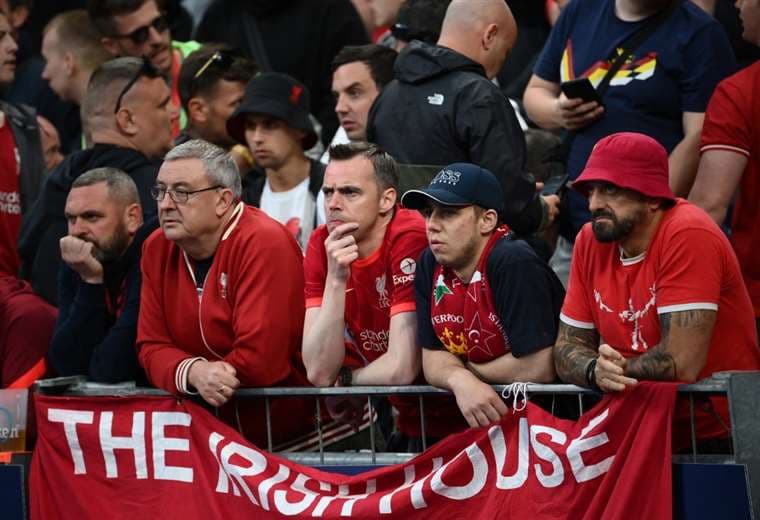 Hinchas del Liverpool. AFP