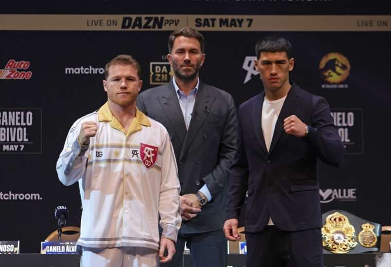 Canelo Álvarez afronta un peligroso examen ante el ruso Bivol.