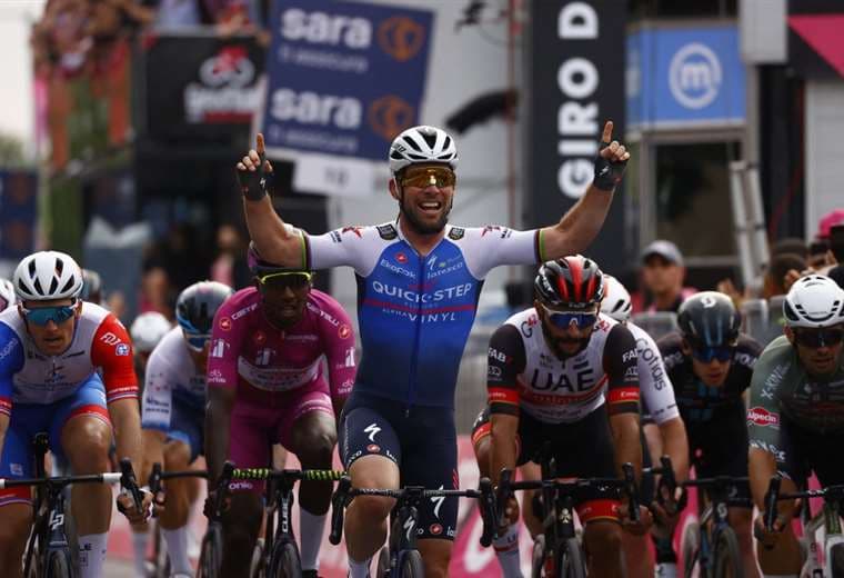 Cavendish triunfo este domingo en el Giro.