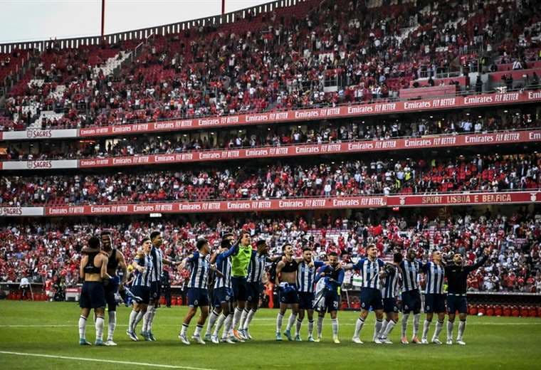 Oporto se coronó campeón en Portugal.