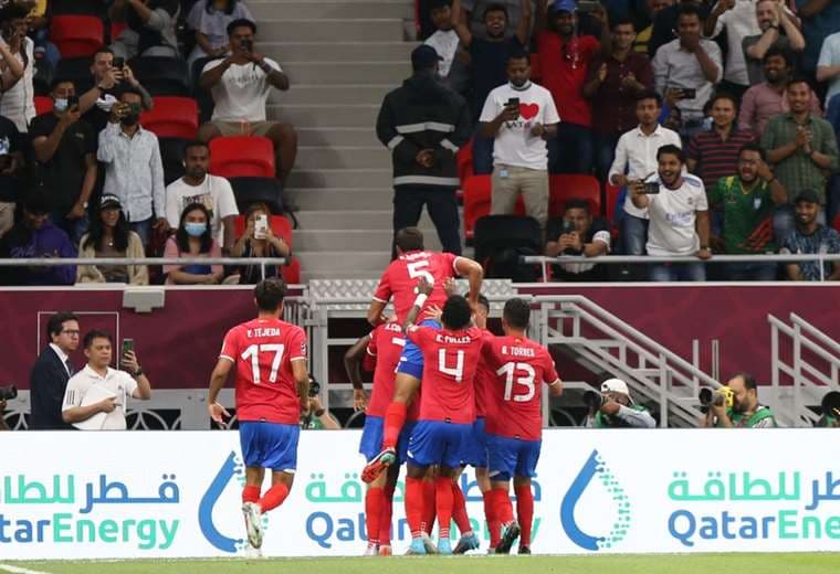 Costa Rica disputó el repechaje ante Nueva Zelanda.